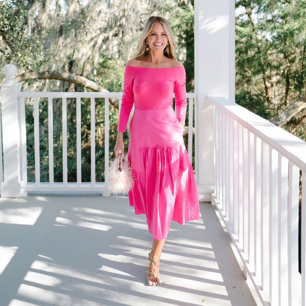 Camellia Pink Marissa Dress - XS - Tuckernuck - brand new!